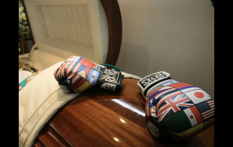 Las cenizas del dirigente deportivo se quedarán algunos días en la casa de la familia Sulaimán EFE /