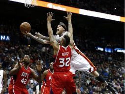 Esta fue la primera victoria de los Hawks frente al Heat desde enero de 2012. EFE /