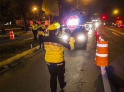 El pasado fin de semana se aplicaron mil 639 pruebas de alcoholimetría. ARCHIVO /