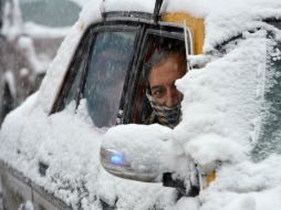 El sistema frío producirá nieve en el valle de Mississippi desde la noche del lunes, expandiéndose a Ohio. ARCHIVO /