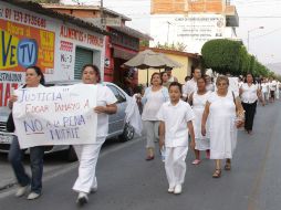 Familiares y organizaciones se han manifestado en contra de su sentencia, pero no han rendido frutos. EFE /