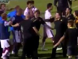 Fueron acusados por diversos desórdenes en el exterior e interior del estadio Centenario. ESPECIAL /