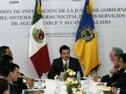 Esta tarde se tomó protesta a los integrantes de la nueva Junta de Gobierno del organismo. ESPECIAL /