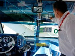 Con sólo tres deficiencias que se les detecten es motivo de la detención cuando las unidades están en circulación y con pasaje a bordo. ESPECIAL /