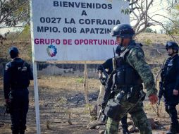 Para Calderón, cuando los gobiernos locales depuran cuerpos policiacos y destinan recursos a seguridad, se resuelven los problemas. SUN /