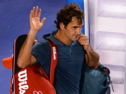 Luego de su derrota, Roger se sintió un poco decepcionado. AFP /