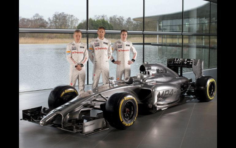 Este será el nuevo monoplaza con el que intentarán conseguir un podio. EFE /