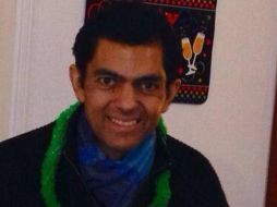 Carlos Reinoso Valdenegro compartió esta fotografía en twitter donde aparece su hijo. ESPECIAL /