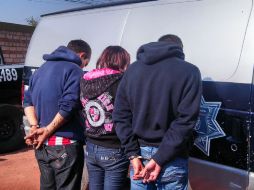 Los involucrados fueron entregados a la Fiscalía General.  /