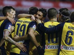 El Atlético afrontaba este encuentro como una oportunidad de reencontrarse con la victoria. AP /