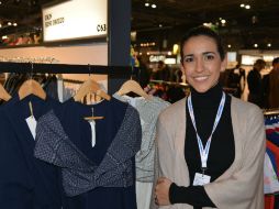 La diseñadores Tatiana Urrutia, en el salón 'Who's Next' de París. NTX  /