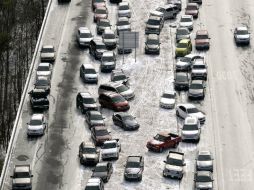 Se considera a Atlanta como la ciudad más afectada al registrar más de mil 200 accidentes de tránsito. AP /