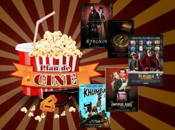 Cinco nuevas películas llegan a la taquilla. ESPECIAL /