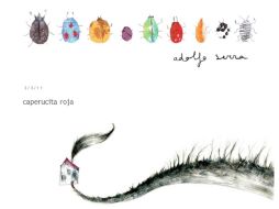 'Caperucita roja', del ilustrador Adolfo Serra. Imagen tomada de adolfoserra.blogspot.mx.  /