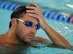 Thorpe ganó cinco medallas en el campeonato mundial de natación en 2003. AP /