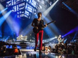 El concierto de la banda llegó a 1.2 millones de personas a través de una cadena belga. ARCHIVO /