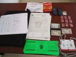 Imagen de lo que se aseguró a los detenidos. ESPECIAL /