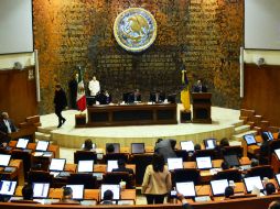 En sesión de Puntos Constitucionales, con seis votos a favor y tres abstenciones avala el dictamen. ARCHIVO /