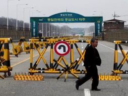 El sistema tiene la función de identificar objetos atravesando la franja fronteriza. EFE /