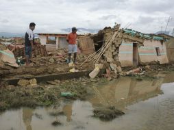 El departamento Beni es el más azotado por las riadas provocadas por las lluvias. AP /