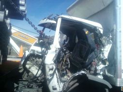 Imagen del accidente. ESPECIAL /