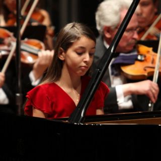 Daniela Liebman desea ser la mejor pianista del mundo