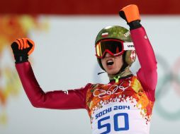 Kamil Stoch es el segundo polaco en proclamarse campeón olímpico. AFP /