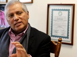 García Estrada señala que está muy tranquilo, 'siempre he vivido en el Poder Judicial y mi trabajo me avala'. ARCHIVO /