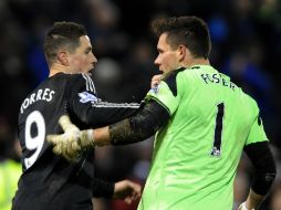 Los Blues dejaron ir los tres puntos en los instantes finales. AFP /