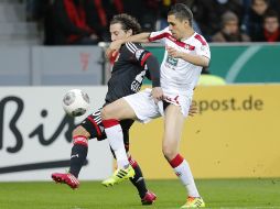 Guardado tuvo una primera vez en el futbol alemán que no fue del todo satisfactoria. EFE /