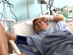 Médicos consideran que dar de alta a José Salvador Alvarenga dependerá de su condición psiquiátrica más que física. AFP /