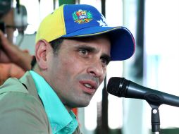 El líder opositor venezolano asegura que el gobierno buscará cualquier acción para ''tapar'' el desastre económico. ARCHIVO /