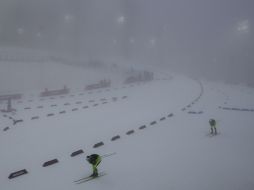 Así lució el escenario que tendría a los deportistas en este día. AFP /