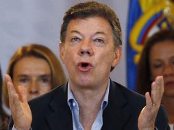 Hemos logrado, pero tenemos más por hacer señaló el mandatario colombiano ARCHIVO /