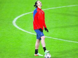 El arma letal. Zlatan Ibrahimovic ha marcado ocho tantos, en los cinco partidos que ha disputado de Champions esta temporada. AP /