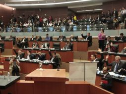 La iniciativa será publicada en la Gaceta del Senado y se presentará al pleno para después turnarse a comisiones. ARCHIVO /