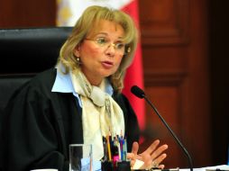 La ministra Olga Sánchez afirma que el IFT sí cuenta con la competencia para resolver el caso. ARCHIVO /