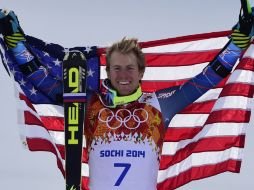 Con el triunfo de Ted Ligety, Estados Unidos suma 21 medallas, de las cuales siete son de oro. AFP /