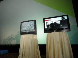 Se tiene programado que para el 9 de marzo comience la entrega de televisores digitales en las ciudades fronterizas. ARCHIVO /