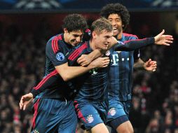 El campeón alemán aprovechó tener un hombre de más en la cancha y ganó. AFP /