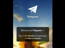 Telegram es similar a WhatsApp y otros clientes de mensajería como Line. Imagen tomada de Twitter. ESPECIAL /