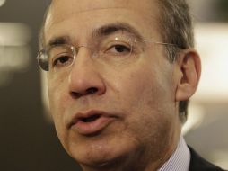 Calderón dice que su fundación documentará las políticas y estrategias aplicadas en su gobierno. ARCHIVO /