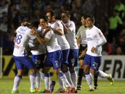 La escuadra celeste totalizó 22 unidades para asegurar la cima de la tabla. AFP /