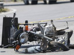 Los hechos fueron reportados en el puente ubicado a un costado del Parque Montenegro, donde el motociclista fue encontrado muerto.  /