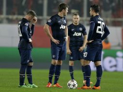 Los Red Devils lucieron como en toda la temporada con Moyes, grises y sin idea. AP /