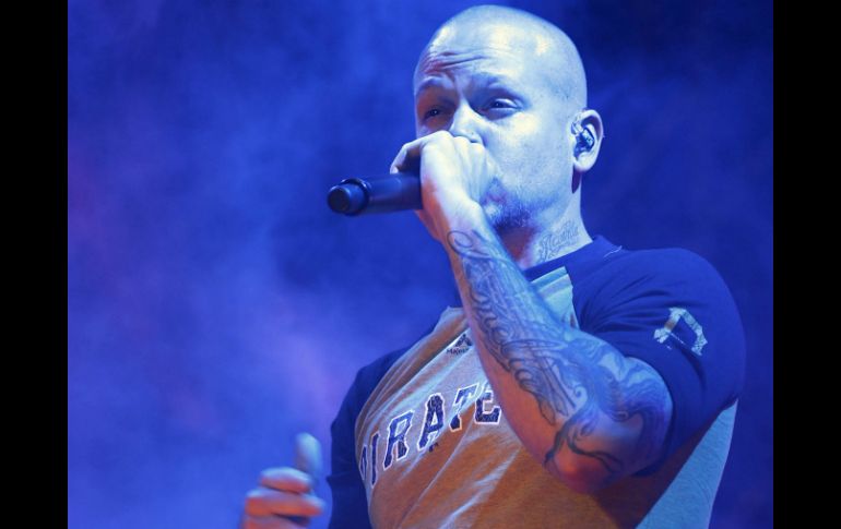 René Pérez durante el concierto en San Juan, antes de empezar su gira  latinoamericana 'MultiViral'. EFE /
