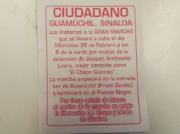 Hasta el momento, ninguna autoridad ha confirmado o descartado la autenticidad de los volantes. TOMADA DE @lhoryna  /