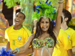 Varias chicas desean conquistar las miradas del público en este gran torneo. ARCHIVO /