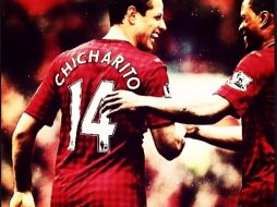 Fue a través de su cuenta de Instagram que Javier Hernández contesta a Robin Van Persie con un mensaje y esta fotografía. ESPECIAL /