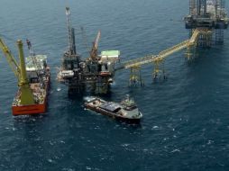 Aspecto de una de las embarcaciones de Oceanografia (i). ESPECIAL /